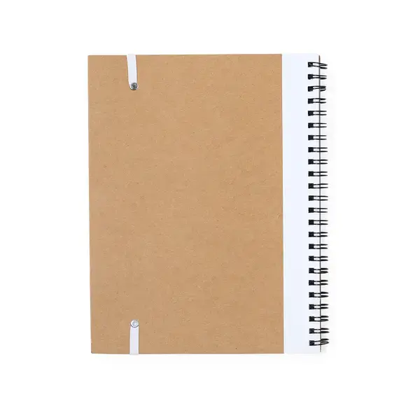 Notizbuch Tunel - weiß, Farbe: weiß personalisierte Geschenke , 5 image