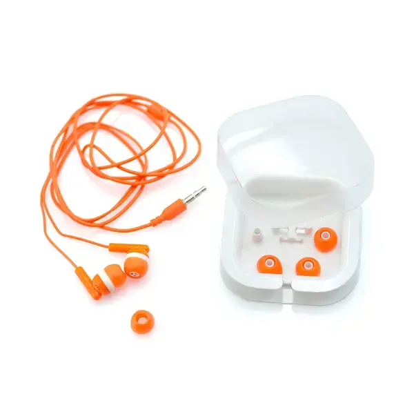 Kopfhörer Cort - orange, Farbe: orange personalisierte Geschenke , 5 image