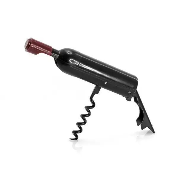 Korkenzieher Nolix - schwarz, Farbe: schwarz personalisierte Geschenke , 17 image