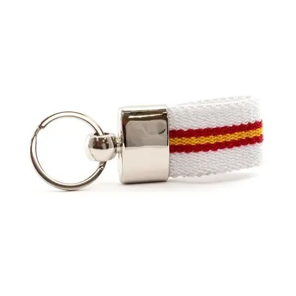 Schlüsselanhänger Vinger - weiß, Farbe: weiß personalisierte Geschenke , 7 image