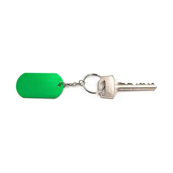 Schlüsselanhänger Nevek - grün, Farbe: grün personalisierte Geschenke , 7 image