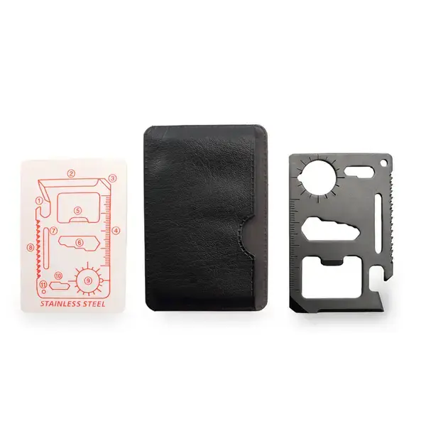 Multiwerkzeug Wicax - schwarz, Farbe: schwarz personalisierte Geschenke , 16 image