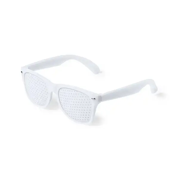 Brille Zamur - weiß, Farbe: weiß personalisierte Geschenke , 30 image