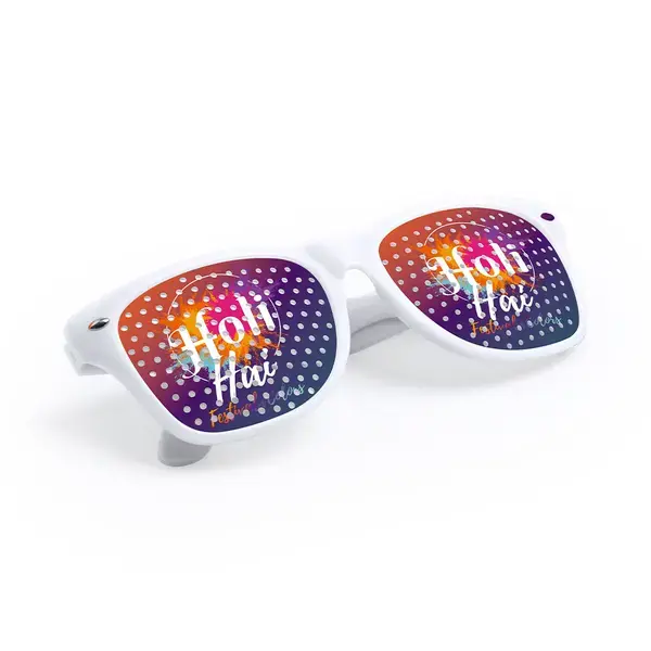 Brille Zamur - weiß, Farbe: weiß personalisierte Geschenke , 17 image