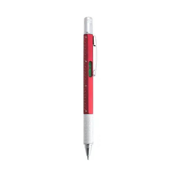 Multifunktion Kugelschreiber Sauris - rot, Farbe: rot personalisierte Geschenke , 27 image