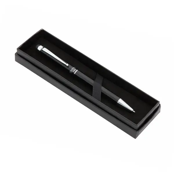 Kugelschreiber Pointer Salend - schwarz, Farbe: schwarz personalisierte Geschenke , 3 image