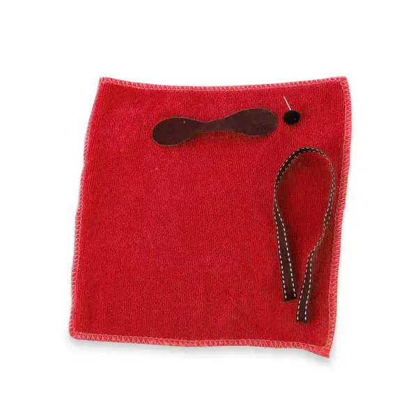 Saugfähiges Handtuch Rustuff - rot, Farbe: rot personalisierte Geschenke , 9 image