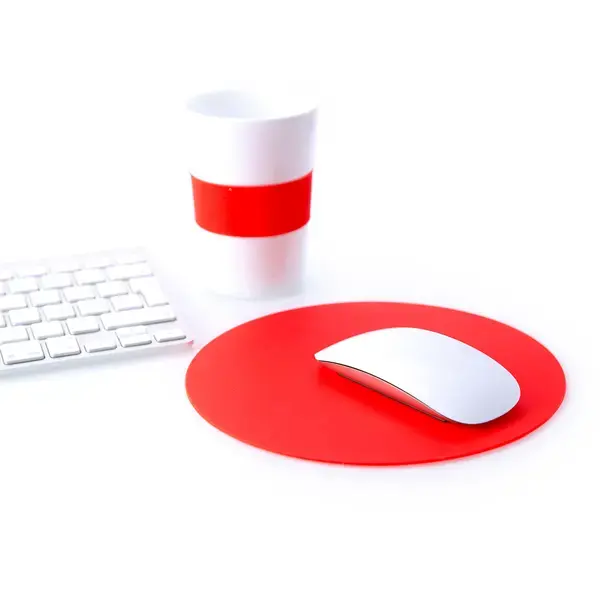 Mauspad Exfera - rot, Farbe: rot personalisierte Geschenke , 4 image