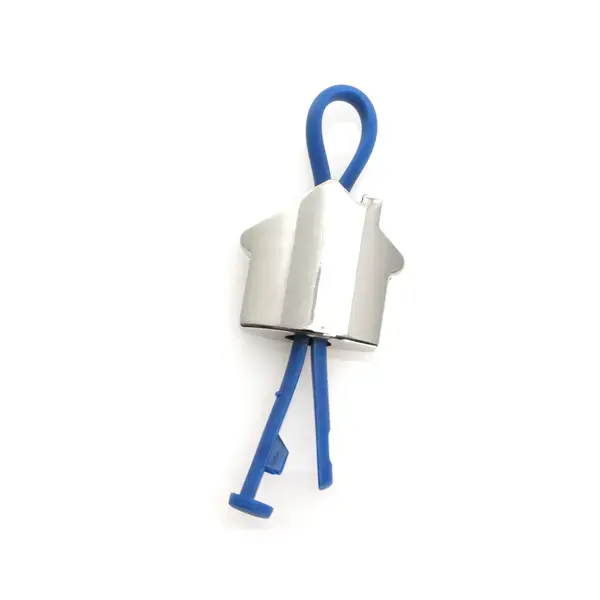 Schlüsselanhänger Bolky - blau, Farbe: blau personalisierte Geschenke , 7 image