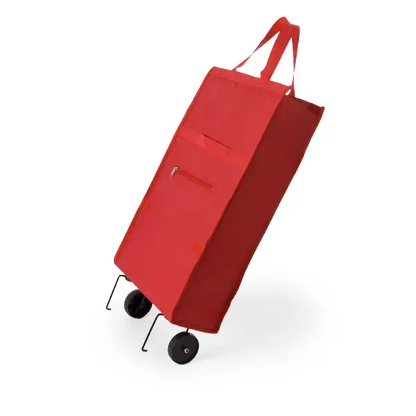 Einkaufstrolley Fasty - rot, Farbe: rot personalisierte Geschenke , 6 image
