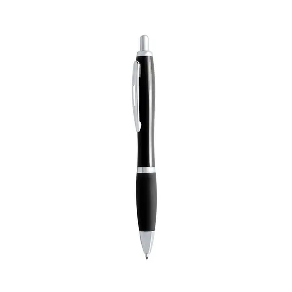 Kugelschreiber Clexton - schwarz, Farbe: schwarz personalisierte Geschenke , 4 image