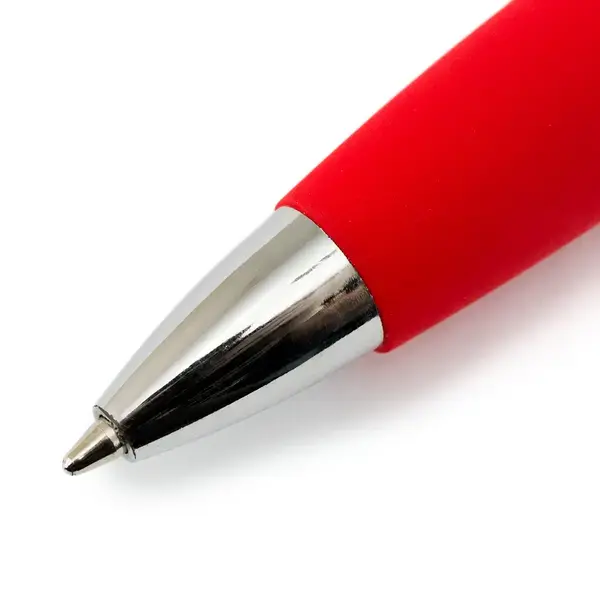Kugelschreiber Clexton - rot, Farbe: rot personalisierte Geschenke , 3 image