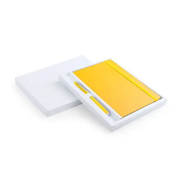 Set Marden - gelb, Farbe: gelb personalisierte Geschenke , 10 image
