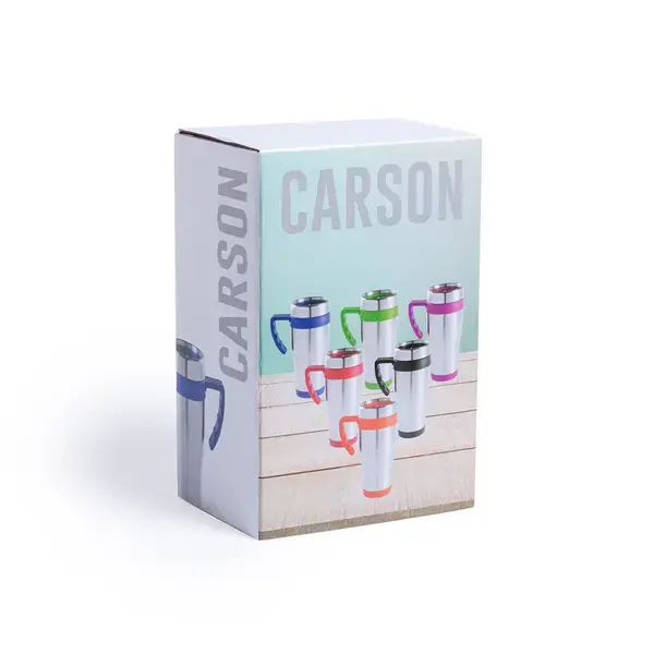 Wärme Tasse Carson - schwarz, Farbe: schwarz personalisierte Geschenke , 5 image