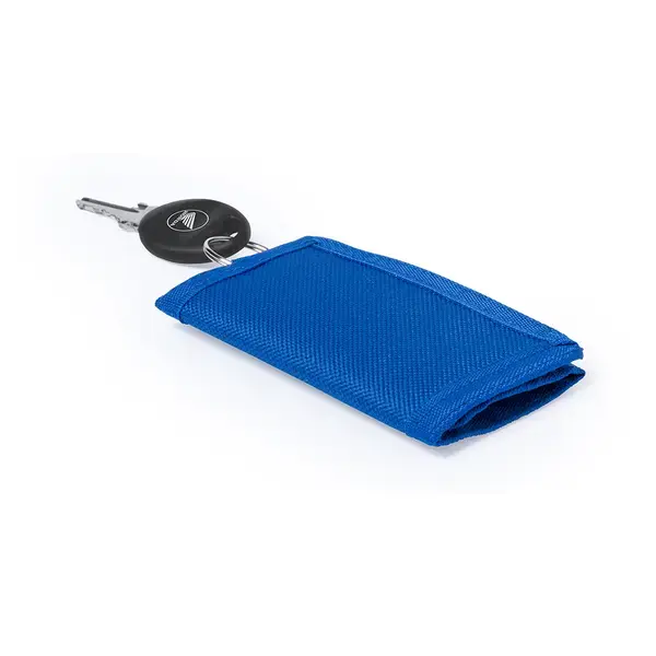 Schlüsselanhänger Portemonnaie Motok - blau, Farbe: blau personalisierte Geschenke , 4 image