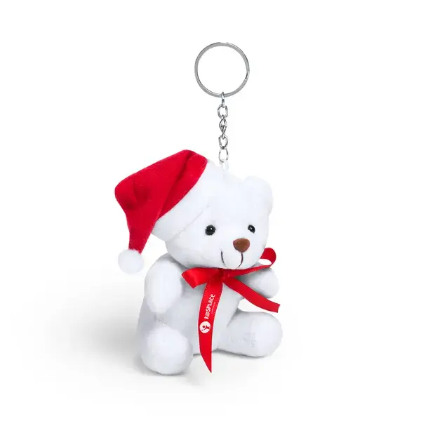 Schlüsselanhänger Teddy Glenda - weiß, Farbe: weiß personalisierte Geschenke , 5 image