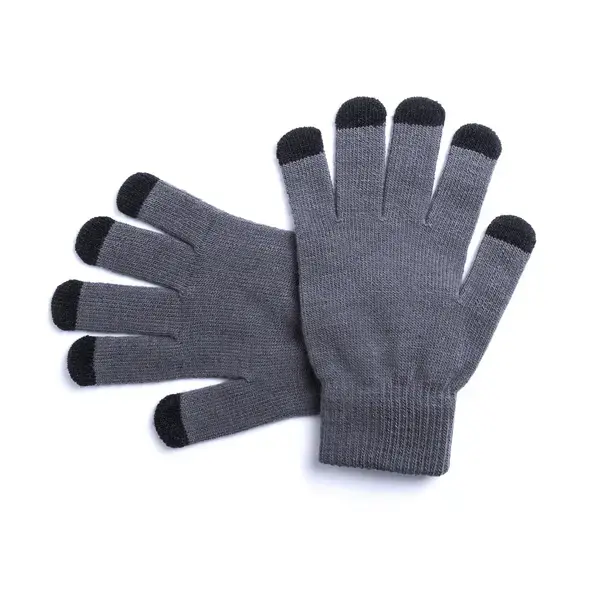Touchpad Handschuhe Tellar - grau - schwarz, Farbe: grau - schwarz personalisierte Geschenke , 7 image