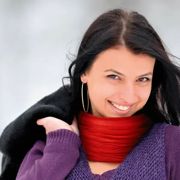 Nacken Wärmer Cherin - lila, Farbe: lila personalisierte Geschenke , 4 image