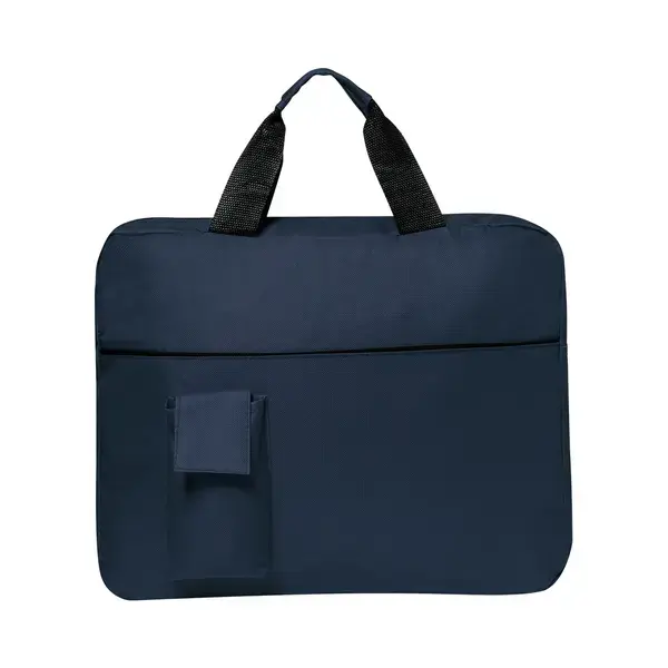 Dokumententasche Konfer - navy blau, Farbe: navy blau personalisierte Geschenke , 3 image