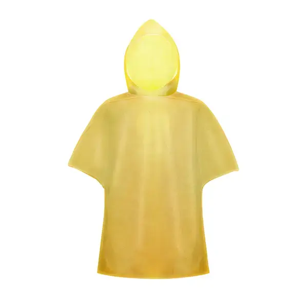 Poncho Remo - gelb, Farbe: gelb personalisierte Geschenke , 5 image