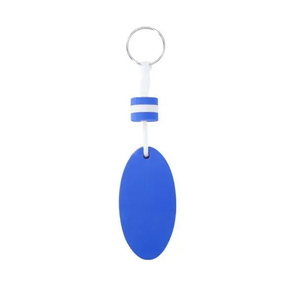 Schlüsselanhänger Soke - blau - weiß, Farbe: blau - weiß personalisierte Geschenke , 2 image