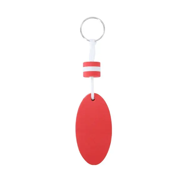 Schlüsselanhänger Soke - rot - weiß, Farbe: rot - weiß personalisierte Geschenke , 2 image