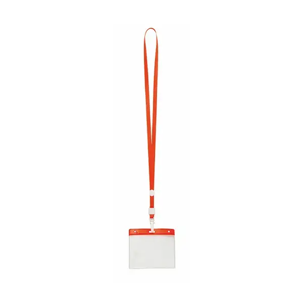 Namensschild Schlüsselband Maes - rot, Farbe: rot personalisierte Geschenke , 3 image
