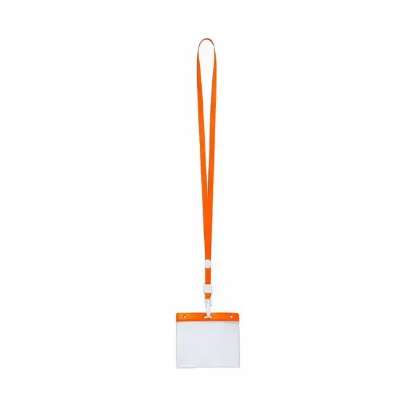 Namensschild Schlüsselband Maes - orange, Farbe: orange personalisierte Geschenke , 6 image