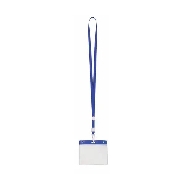 Namensschild Schlüsselband Maes - blau, Farbe: blau personalisierte Geschenke , 6 image