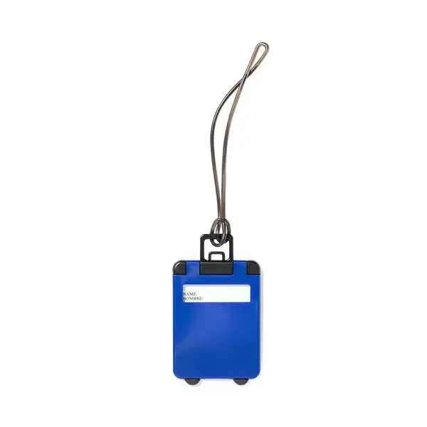 Kofferanhänger Cloris - blau, Farbe: blau personalisierte Geschenke , 3 image