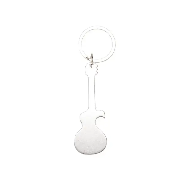 Schlüsselanhänger Flaschenöffner Singe - silber, Farbe: silber personalisierte Geschenke , 3 image