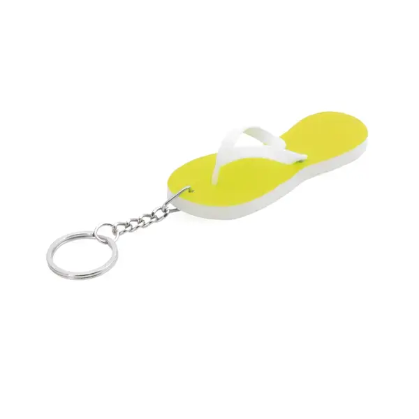 Schlüsselanhänger Perle - gelb, Farbe: gelb personalisierte Geschenke , 2 image