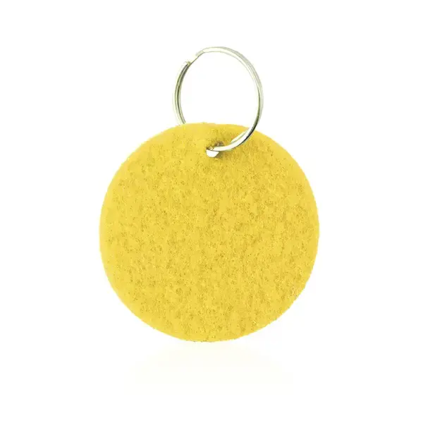 Schlüsselanhänger Nicles - gelb, Farbe: gelb personalisierte Geschenke , 3 image