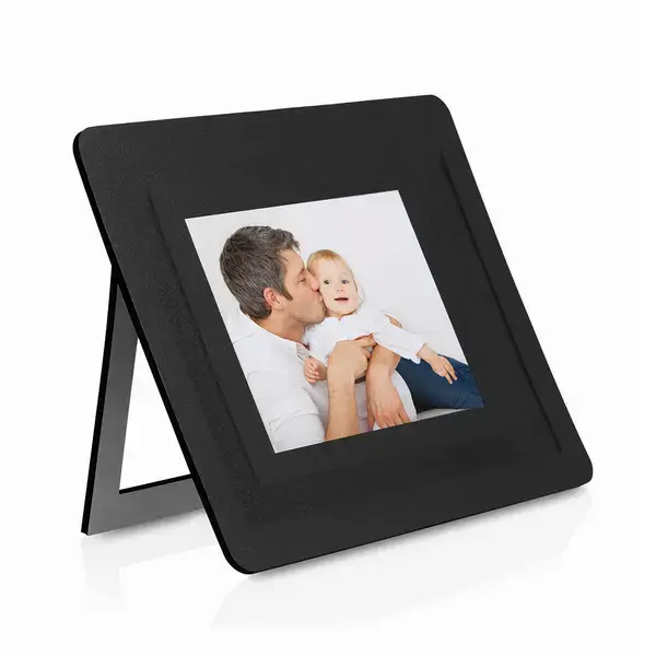 Mauspad Bilderrahmen Pictium - schwarz, Farbe: schwarz personalisierte Geschenke , 2 image