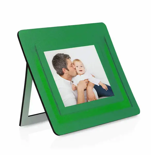 Mauspad Bilderrahmen Pictium - grün, Farbe: grün personalisierte Geschenke , 2 image