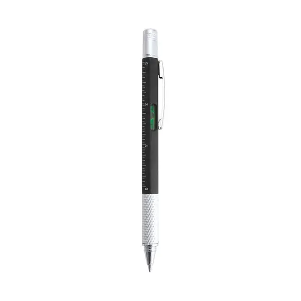 Multifunktion Kugelschreiber Sauris - schwarz, Farbe: schwarz personalisierte Geschenke , 6 image