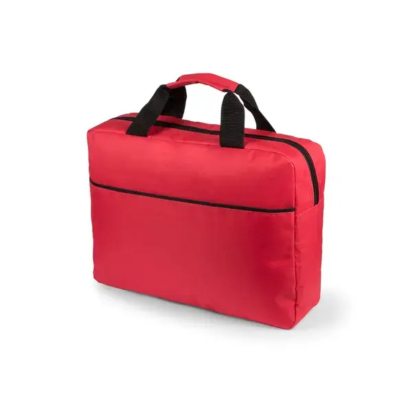 Dokumententasche Hirkop - rot, Farbe: rot personalisierte Geschenke , 2 image