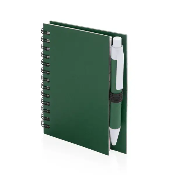 Notizbuch Pilaf - grün, Farbe: grün personalisierte Geschenke , 2 image