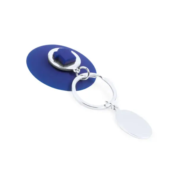 Schlüsselanhänger EK-Chip Halman - blau, Farbe: blau personalisierte Geschenke , 6 image