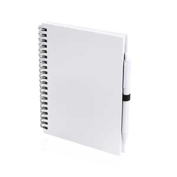 Notizbuch Koguel - weiß, Farbe: weiß personalisierte Geschenke , 2 image