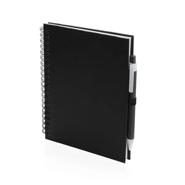 Notizbuch Koguel - schwarz, Farbe: schwarz personalisierte Geschenke , 4 image