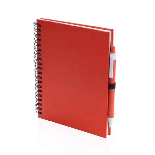 Notizbuch Koguel - rot, Farbe: rot personalisierte Geschenke , 7 image