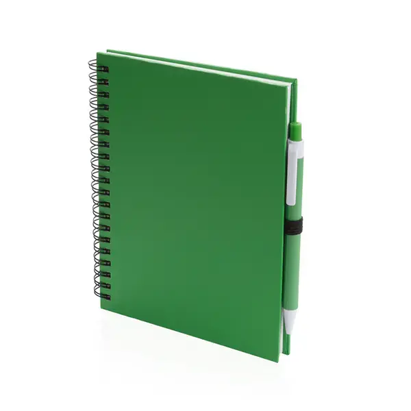 Notizbuch Koguel - grün, Farbe: grün personalisierte Geschenke , 4 image