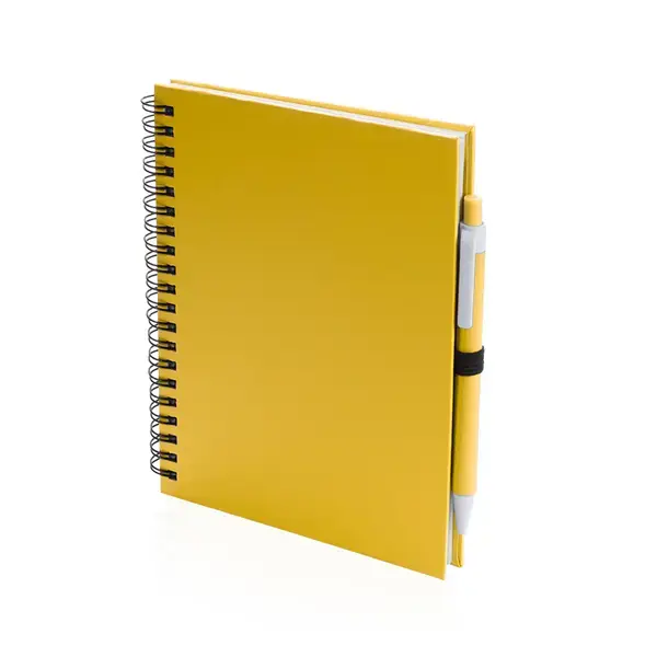 Notizbuch Koguel - gelb, Farbe: gelb personalisierte Geschenke , 3 image
