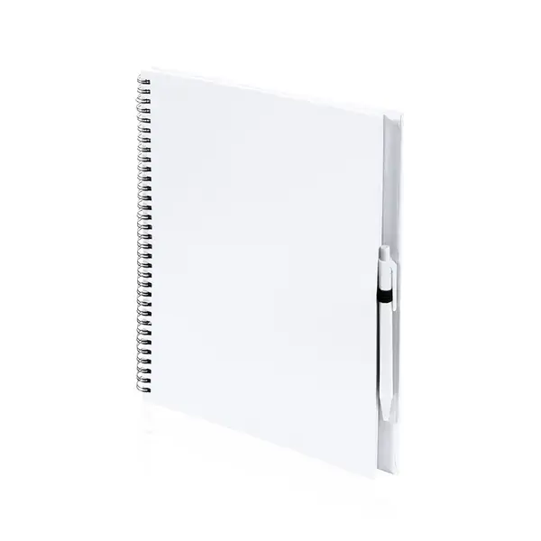 Notizbuch Tecnar - weiß, Farbe: weiß personalisierte Geschenke , 3 image