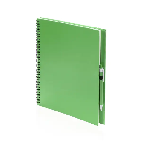 Notizbuch Tecnar - grün, Farbe: grün personalisierte Geschenke , 4 image