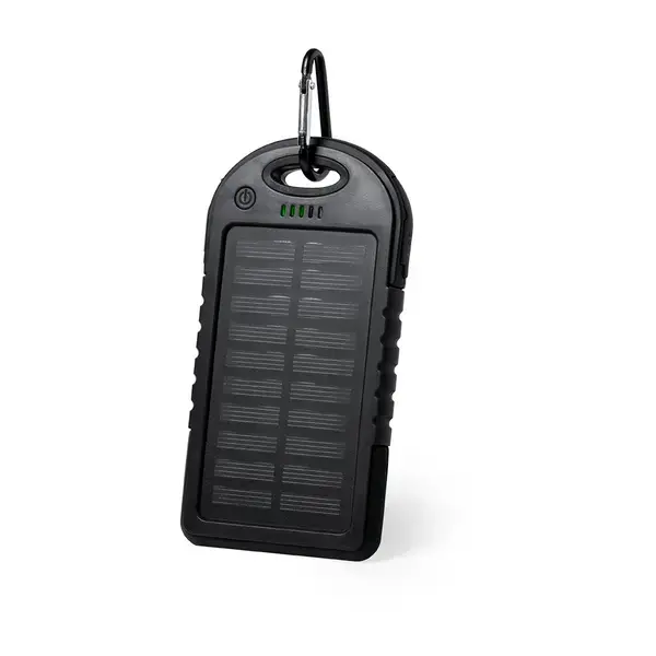 Power Bank Lenard - schwarz, Farbe: schwarz personalisierte Geschenke , 3 image