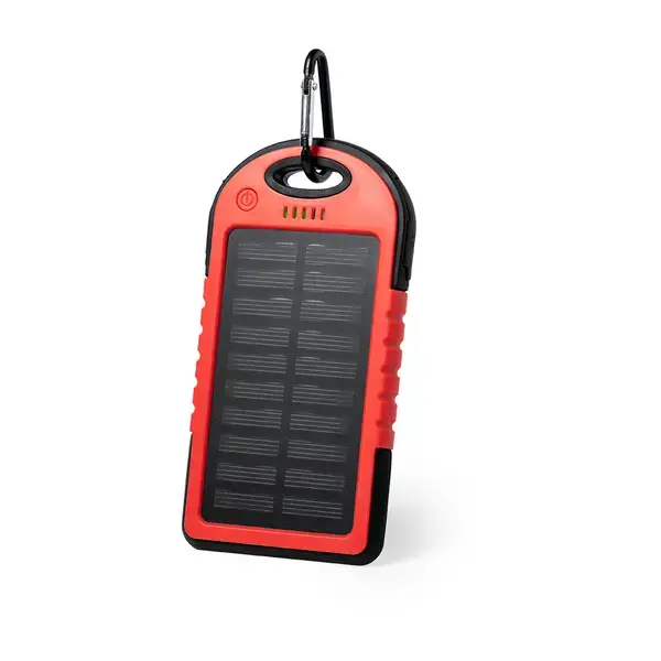Power Bank Lenard - rot, Farbe: rot personalisierte Geschenke , 5 image