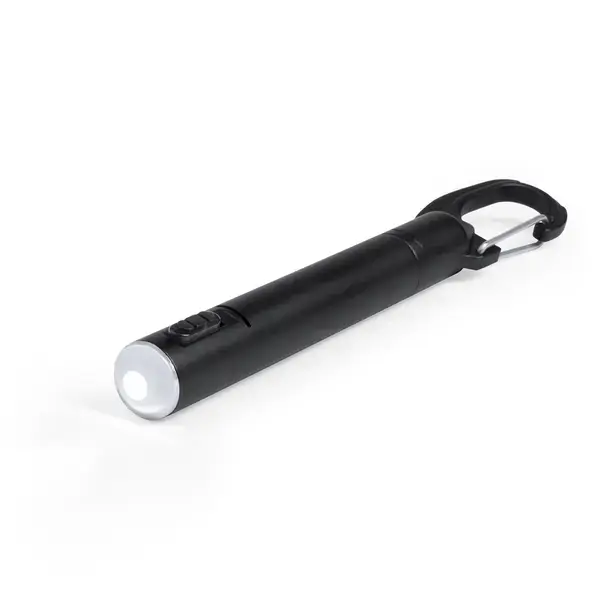 Kugelschreiber Lampe Krujer - schwarz, Farbe: schwarz personalisierte Geschenke , 2 image