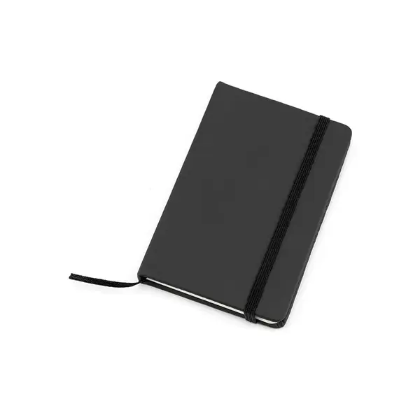 Notizblock Kinelin - schwarz, Farbe: schwarz personalisierte Geschenke , 3 image